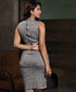 Sleeveless Bodycon Stripe Dress